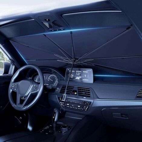Pare-Soleil Voiture GOHHME 57x31 Pouces | Rotation 360° Et Protection UV