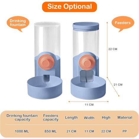 Distributeur Croquettes Chat, Abreuvoir Et Alimentateur Automatique Abreuvoirs