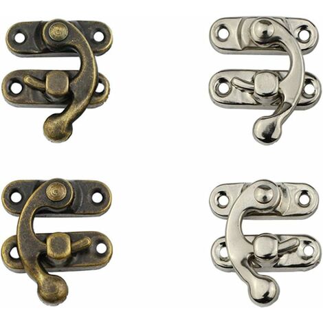 Sourcing Map Fermeture à Levier Fermoir 201 Acier Inox Ressort