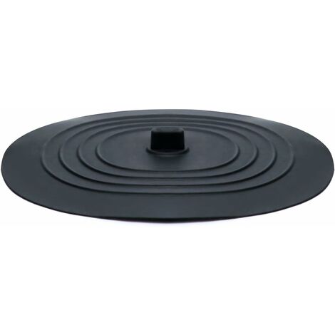 Bouchon Universel En Silicone Pour évier Et Lavabo - Noir - Anti-odeurs Et étanche