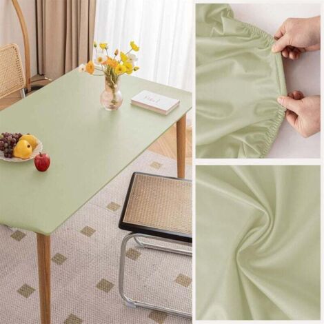 Nappe Extensible En Simili Cuir Pour Table De Pique-nique – Protecteur Imperméable Rectangulaire