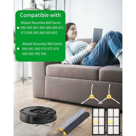 Remplacement du filtre Hepa compatible avec Irobot Roomba 800 900 Series  960