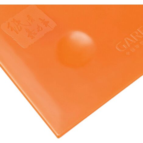 Grattoir en plastique mastic spatule épandeur outil de lissage pour peinture mur traitement pare-brise 5.5 "Orange 2 pièces