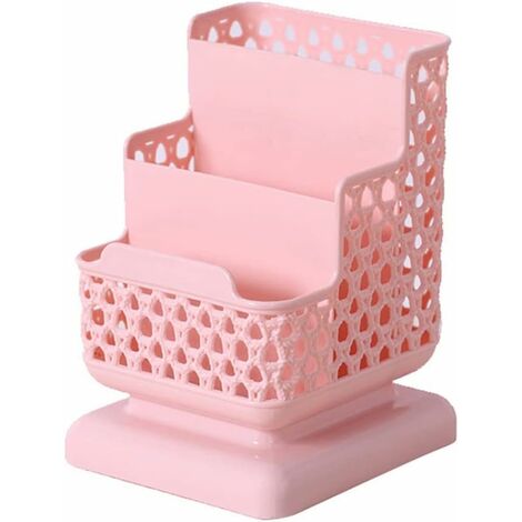 Porte-stylos Miquelrius Rose - Organiseur De Bureau - Design Doux Au Toucher