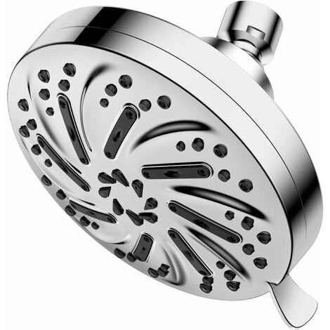 Pommeau de douche à pluie haute pression – 12,7 cm, 8 modes
