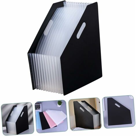 Dossier Extensible Uxcell - Lot De 2 - A4 - Organiseur De Bureau - Rose