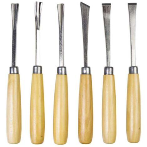Ciseau à Bois Coudé 90° Robuste – Outil HSS Pour Charpentier Et Sculpteur
