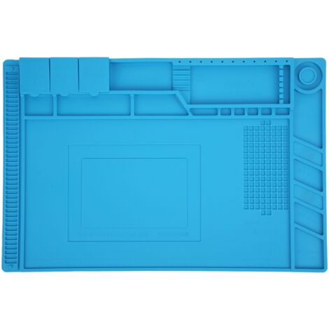 Webake Grand tapis en silicone résistant à la chaleur - 60 × 40 cm
