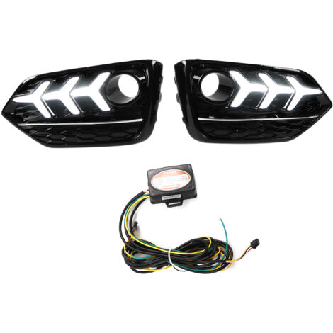 Feux De Jour LED 30 SMD Pour Citroën C1, C3, 107, 108, 308 - Super Lumineux Et Résistants Aux Intempéries