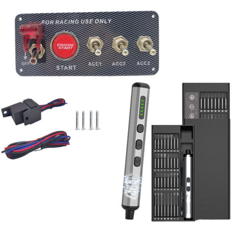 Bouton De Démarrage Sans Neiman JETPRIME Avec Box Pour Clé Et Antenne Kill Switch Yamaha R1 R6 P 626365
