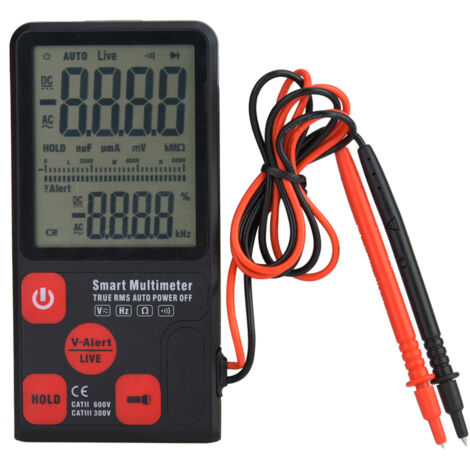 Multimètre Numérique BSIDE S7 - Rechargeable, Auto-Range, NCV - Écran 3.5" - 6000 Points