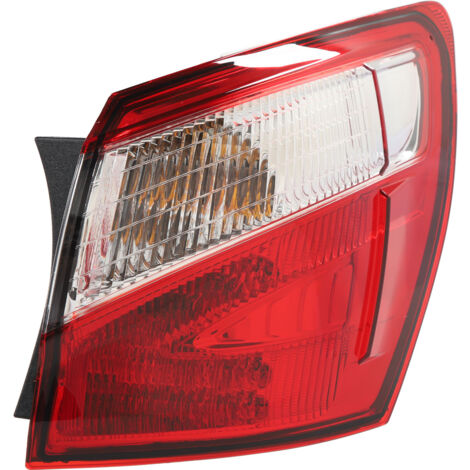 Feu arrière LED étanche et résistant aux chocs, aile extérieure, feu arrière adapté pour Qashqai 2010 à 2014 droit : 26550 BR00A