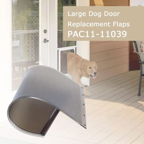 PAC11-11039 Pet Door Replacement Flaps for Dog and Cat, Doggie Replacement Flap Doors Compatible with PetSafe,  Size： 4326cm