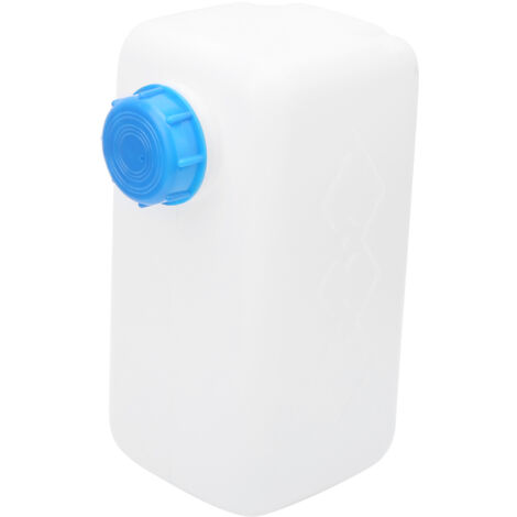 Réservoir De Carburant Plastique 5L Pour Chauffage De Stationnement - Pour Voiture, Camion, Caravane, Blanc/jaune