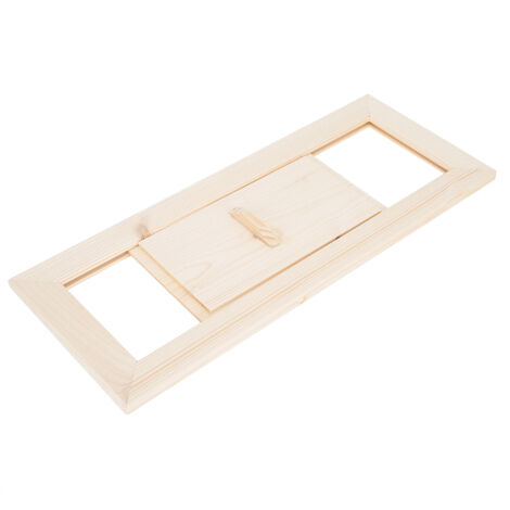 Akozon Panneau De Ventilation Et Grille D'aération En Bois De