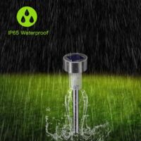 12 Lampes Solaires Jardin Bawoo - LED IP65 - Éclairage Extérieur Auto Pour Allées Et Pelouse