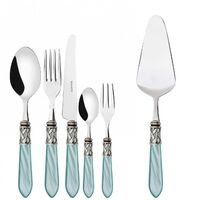 ALADDIN Silver Antique Iron, Posate Set 31 Pz, Box Gallery, Casa