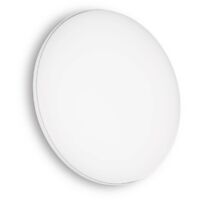 Ideal Lux Mib - LED Outdoor 1 Light Flush Deckenleuchte Weiß IP65