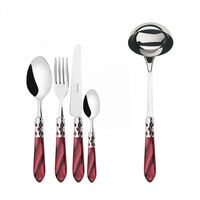 ALADDIN Cromata, Posate Set 49 Stück, Box Gallery, Casa Bugatti