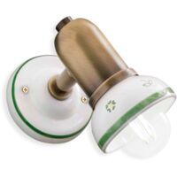 CLASSIC SAVONA C148-44, Wandleuchte Applique in Ceramica,