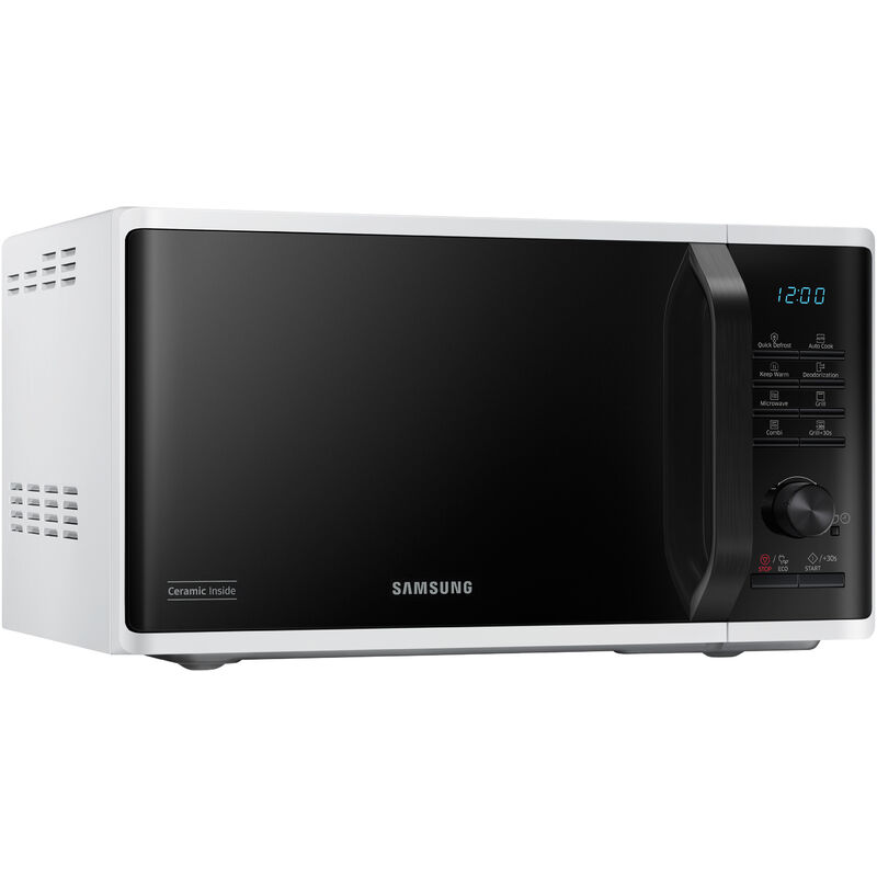 Samsung MC28H5015AW micro-onde Comptoir Micro-onde combiné 28 L 900 W Noir,  Blanc