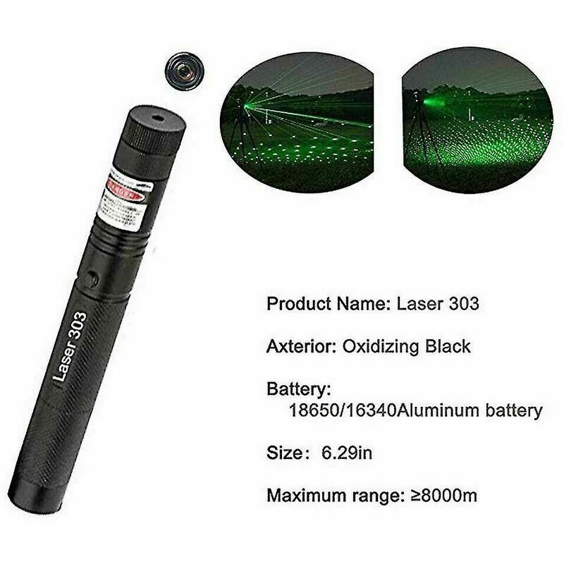 Puissant Pointeur Laser Vert 10000m 532nm Pointeur Laser Vert