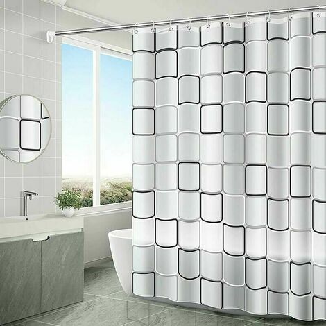 Universal - Rideau de douche imperméable rideau lavable salle de