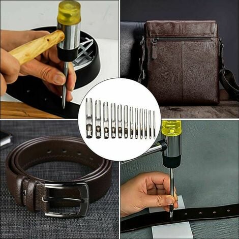 Leather Craft Outils Set Perforation Kit De Cuir Emporte Pièce