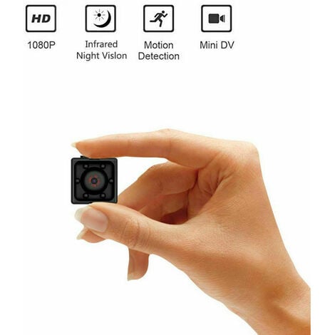 Mini Camera Espion sans fil WiFi Cam Cachée 1080P Vision Nocturne Détection  de Mouvement mini camera surveillance de Sécurité Enregistreur Vidéo