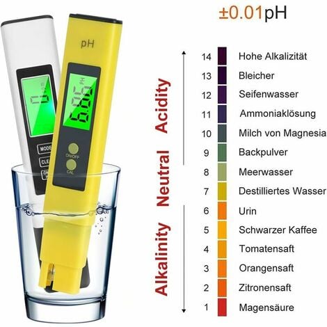 Ph M Tre Tds Ec M Tre Temp Rature En Ph Testeur De Qualit De L Eau Avec Cran Lcd Auto