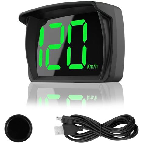 Proyector De Velocidad HUD Para Coche - M2 Head-Up Display Con GPS Doble, Pantalla Antideslumbrante Y Ajuste Automático De Brillo