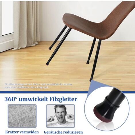 8 Pcs Meubles En Bois Glisse Pieds Table Chaise Cabinet Jambe Jambières