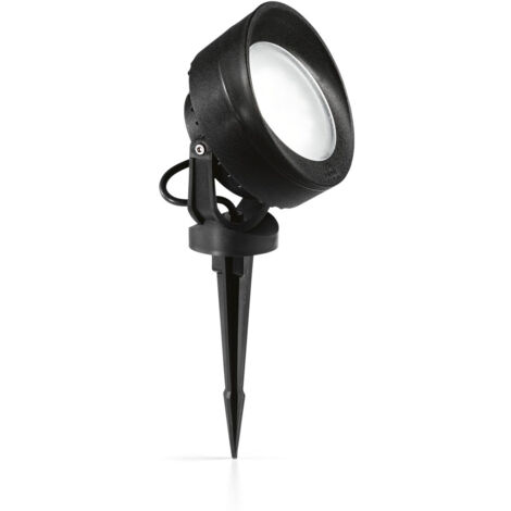 Ideal Lux Tommy - 1 lumière extérieure au sol noir IP66 (1/2)