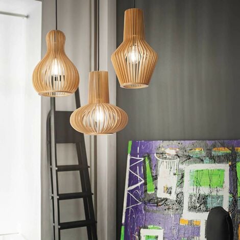 CITRUS-3 SP1, Suspension en bois, Ideal Lux