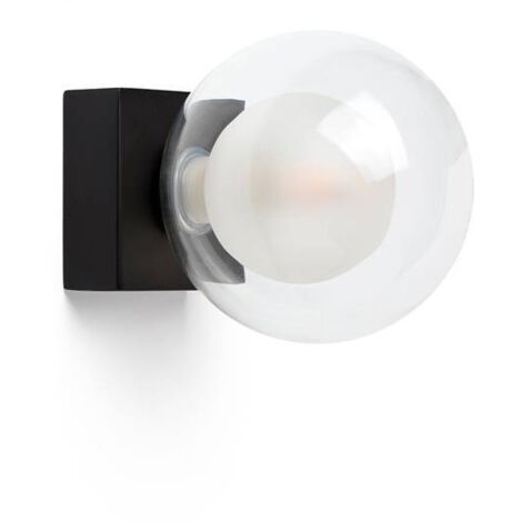 Applique murale noire PERLA 40088