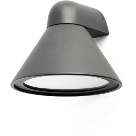 Faro PALS - Down Lighter Extérieur Applique Murale Gris, E27, IP65 (1/6)