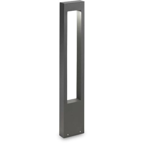 Ideal Lux Vega - Borne d'extérieur 1 lumière anthracite IP44, G9 (1/2)