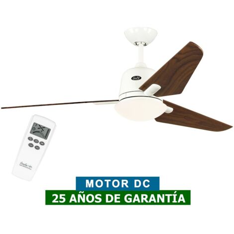 Ventilateur de plafond CasaFan 513249 ECO AVIATOS 132cm blanc / noyer