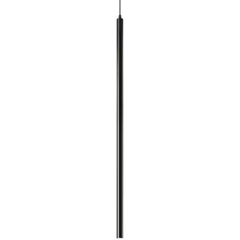 Ideal Lux Ultrathin - Luminaire suspendu à 1 lumière LED noir
