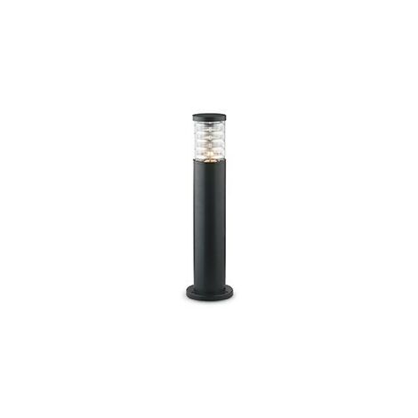 Ideal Lux Tronco - Borne d'extérieur courte à 1 ampoule noire IP44, E27