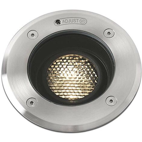 GEISER - Encastrés de sol inoxydable satiné et noir mat de FARO 70303 (1/2)