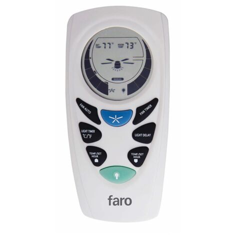 Kit de télécommande et récepteur pour ventilateur, Faro Barcelona (1/2)
