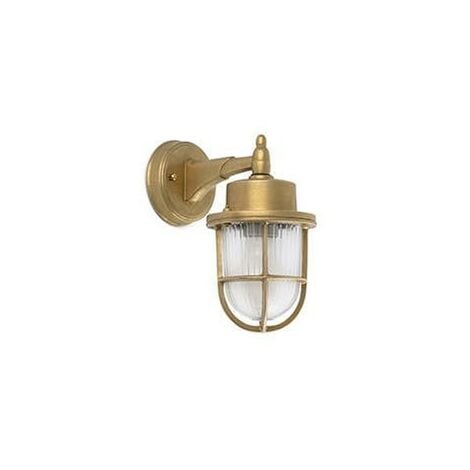 NAHIR, lampe de mur extérieur en laiton, Faro Barcelona