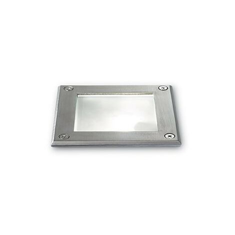 Ideal Lux – Spot encastré carré 1 lumière en acier IP65 – Culot G9 – Dimensions 120x125x120mm – Parabole en aluminium pour diffusion optimale