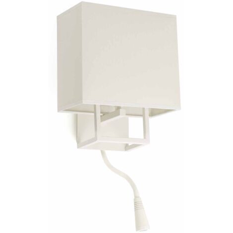 VESPER, Applique avec lecteur LED intérieure, Faro Barcelona