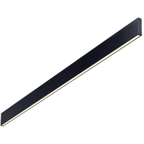Applique Murale Décorative LED Intégrée Linéaire Noir, 3000K