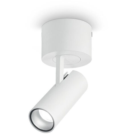 Plafonnier décoratif LED monté en surface noir blanc, 3000K (1/2)
