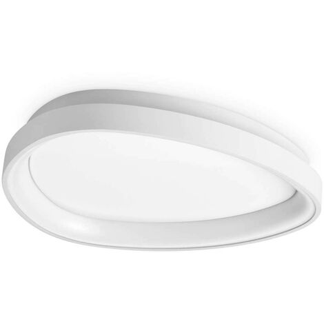 Ideal Lux GEMINI Semi-Encastré LED Intégré ON-OFF 61 cm Blanc 3850Lm 3000K (1/2)