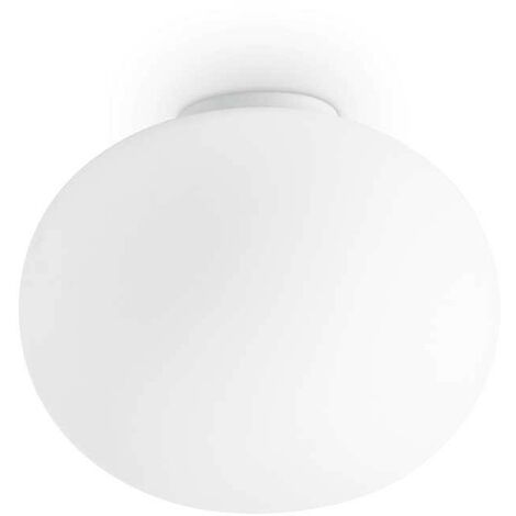Ideal Lux COTTON Plafonnier Globe Blanc 30cm (1/2)