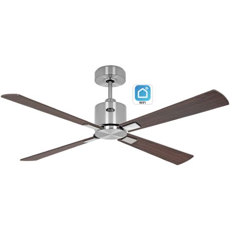 Ventilateur de Plafond Silencieux 132 cm Blanc avec Télécommande - Eco Elements CASAFAN